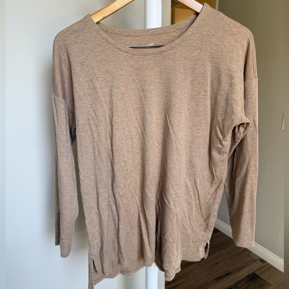 J. Jill Simply Supima Crew Neck Tunic Large Petite